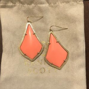 Kendra Scott Coral Alexandra Earrings